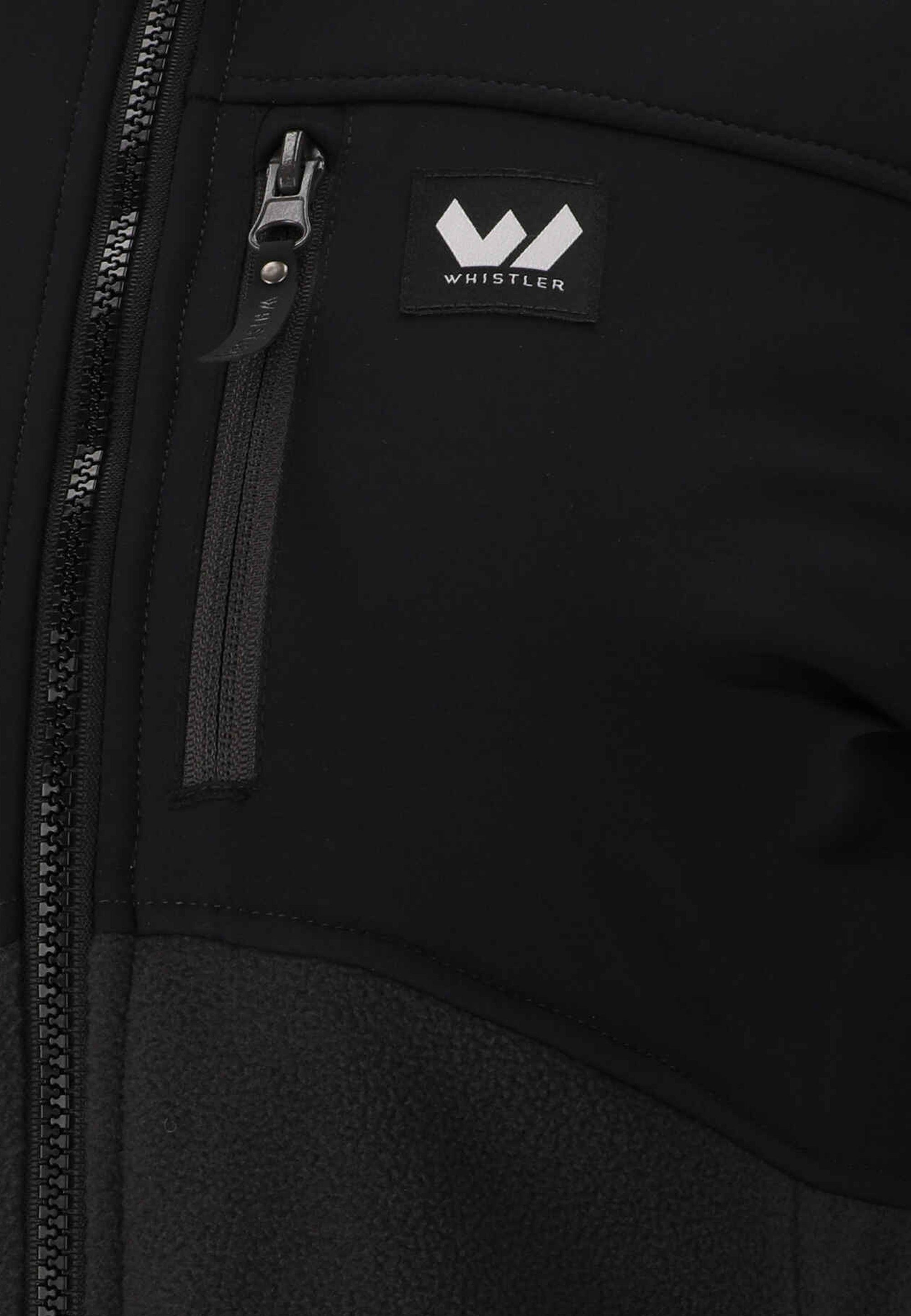 mit WHISTLER Fleecejacke Funktion Evo atmungsaktiver dunkelgrau