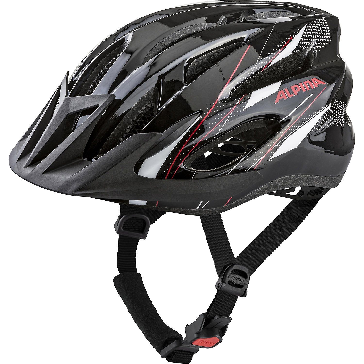 Alpina Fahrradhelm »Radhelm MTB 17«, Fahrradhelm für anspruchsvolle ...
