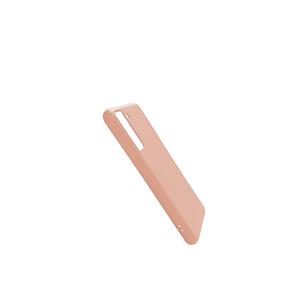 Ventarent Handyhülle Handy Hülle Case pink passt für Samsung Galaxy S21 6,2", rosa, vergilbungsfrei, Wireless Charging