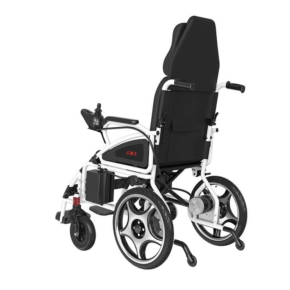 Antar Electric Mobility Scooter Electric Wheelchair with Reclining Function Joystick 6km/h 130kg