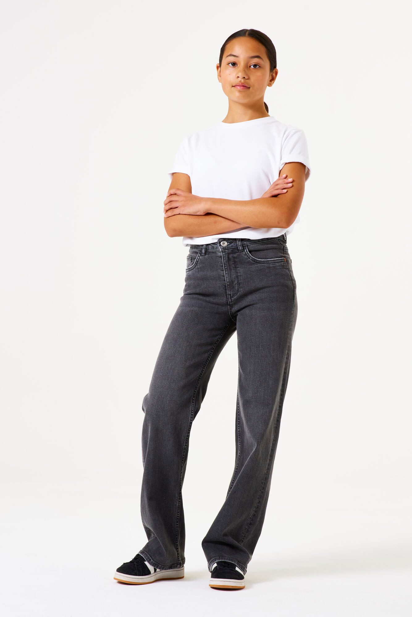 Garcia Schlagjeans Ilvy for Girls, mit weitem Bein
