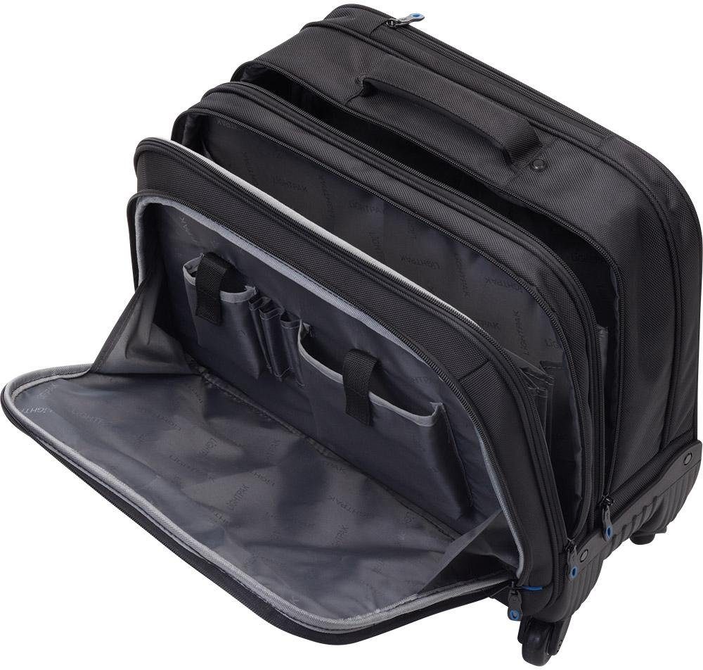 LIGHTPAK® Business-Trolley Star, mit Laptopfach 4 Rollen