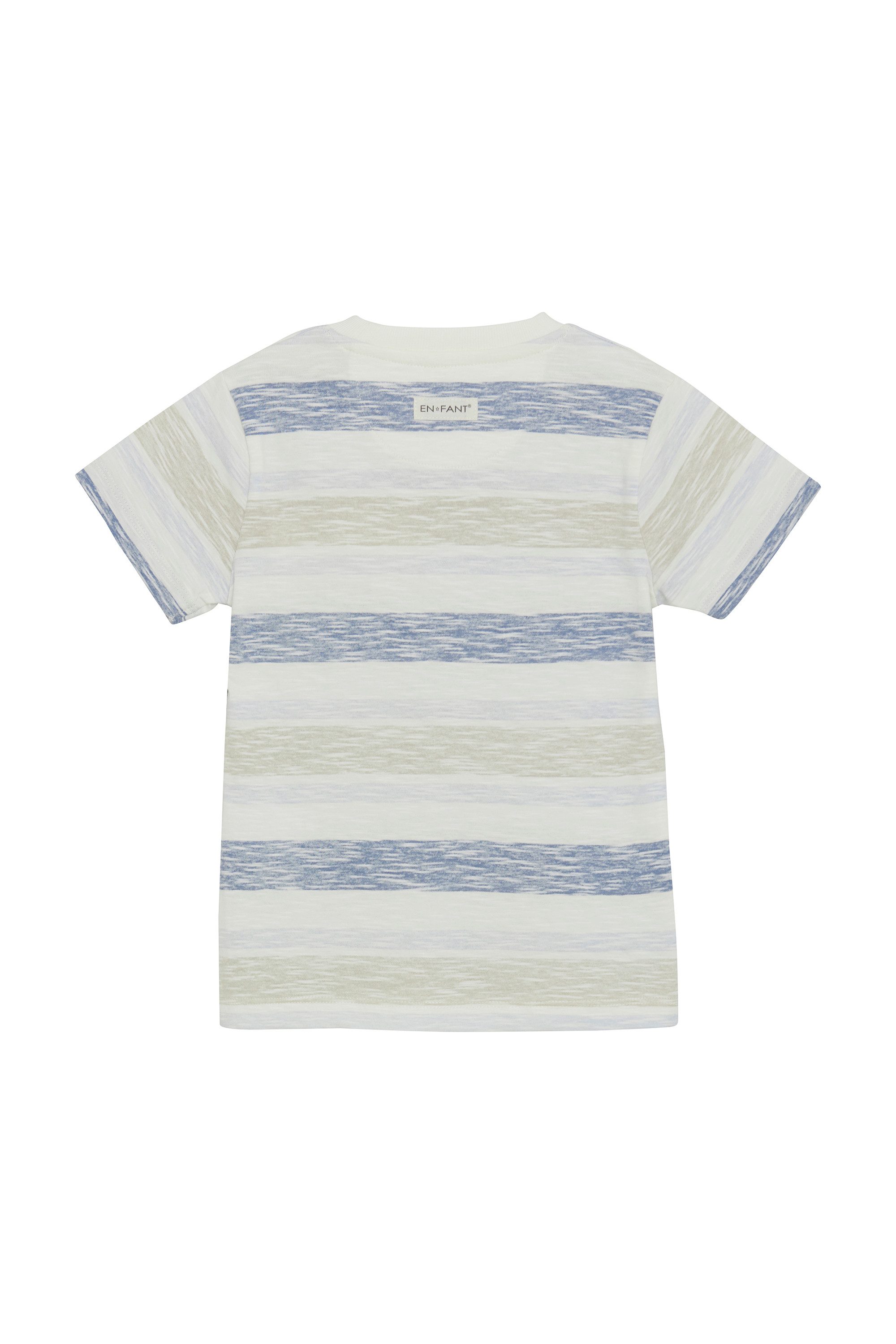 EN FANT Rundhalsshirt ENT-shirt SS Stripe Modernes T-Shirt mit Streifen