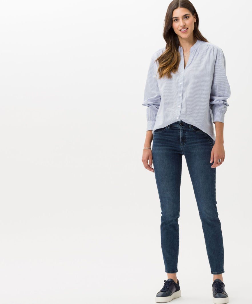 Style Brax 5-Pocket-Jeans ANA blau