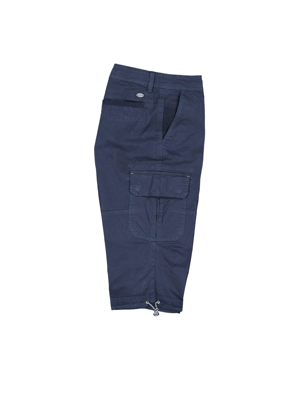 Engbers Caprihose Herren Capri Cargo Shorts aus Baumwolle, Saphirblau