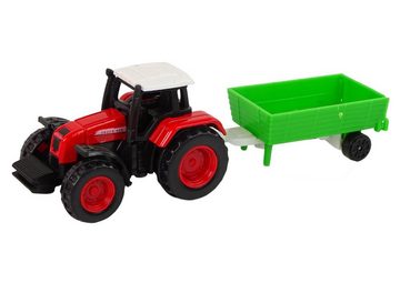 LEAN Toys Spielzeug-Traktor Bauernhoffahrzeug Spielzeug Spielzeugfahrzeug Landmaschinenfahrzeug