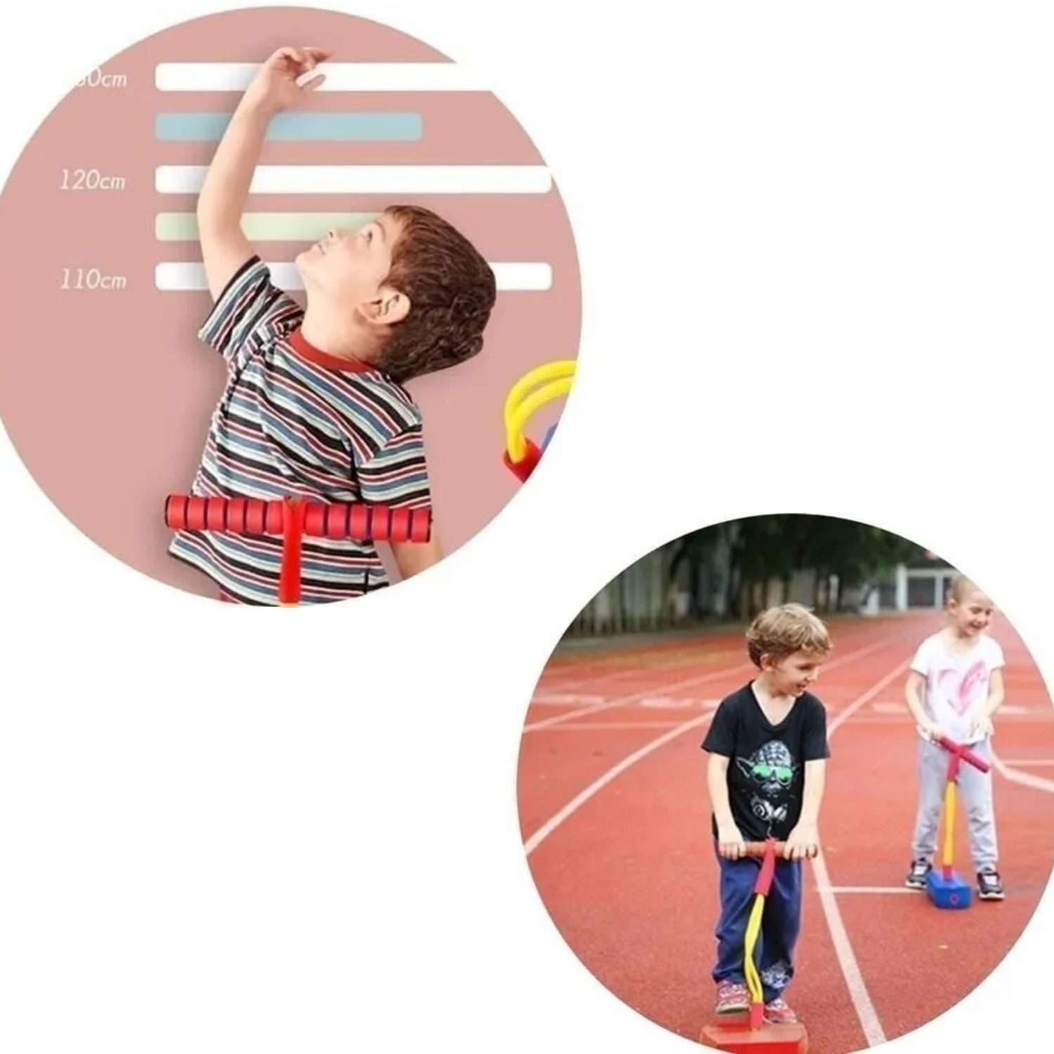 Jungengel Gymnastikband Springspielzeug Hüpfspielzeug Kind Trainingsspiel Kleinkind Förderung, Bis max. 50kg & 9 Jahren empfohlen, Elastisch und TOP für Kinder