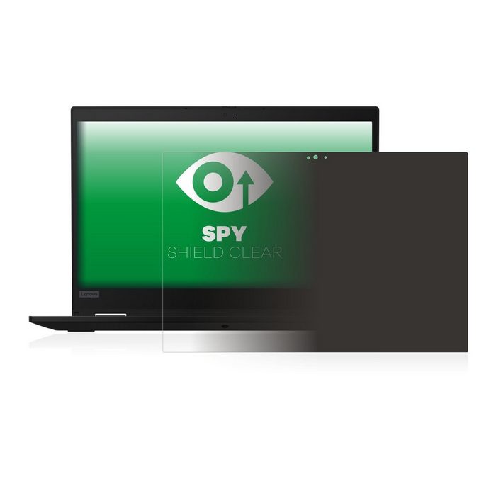 upscreen Blickschutzfolie für Lenovo ThinkPad X390 Yoga Displayschutzfolie Blaulichtfilter Privacy Folie Schutzfolie Sichtschutz klar Anti-Spy