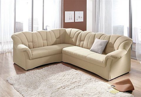 DOMO collection Ecksofa "Papenburg B/T/H: 242/190/84 cm L-Form" wahlweise m günstig online kaufen