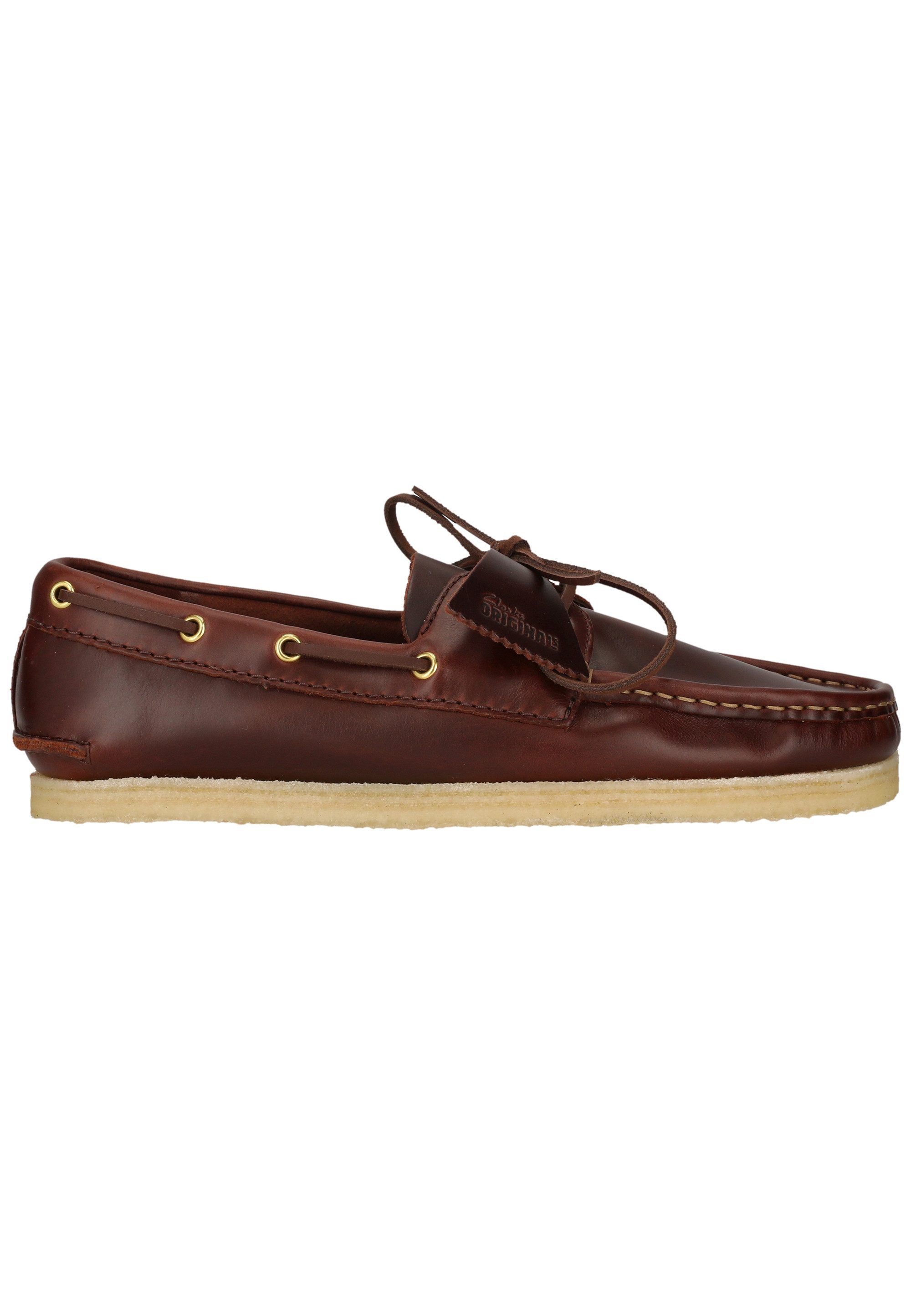 Clarks Godney Boat Bootsschuh mit flexibler Krepp-Sohle