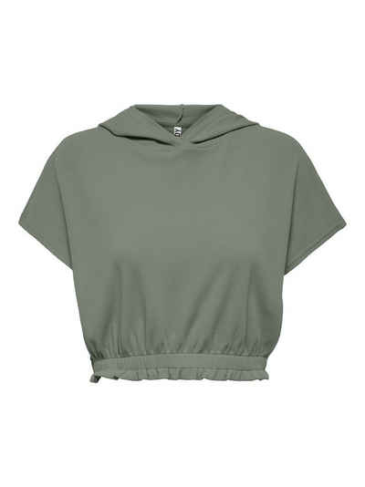 JACQUELINE de YONG T-Shirt Kapuzen Hoodie Sweat T-Shirt JDYSHINE 4250 in Grün