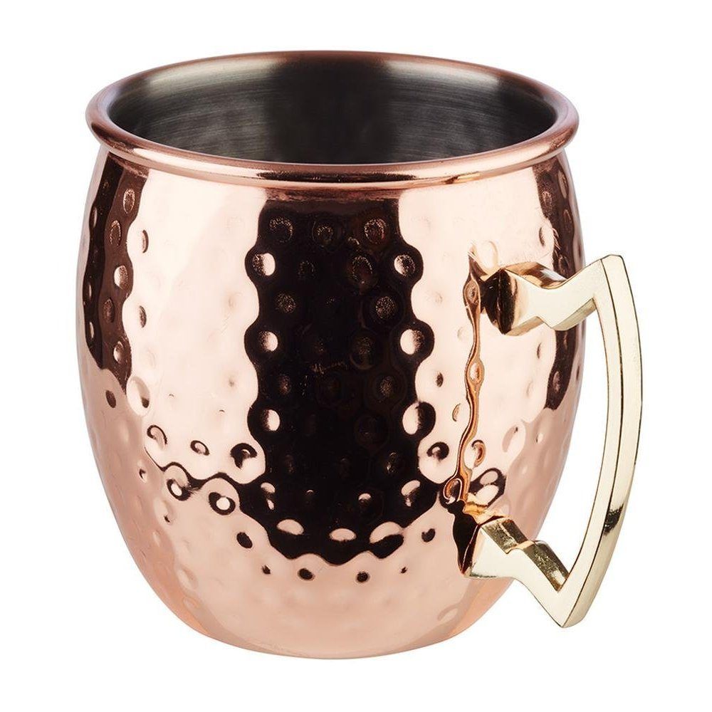 APS Becher Becher Moscow Mule bauchig Edelstahl / Kupferlook 550 ml, 0-tlg., Edelstahl