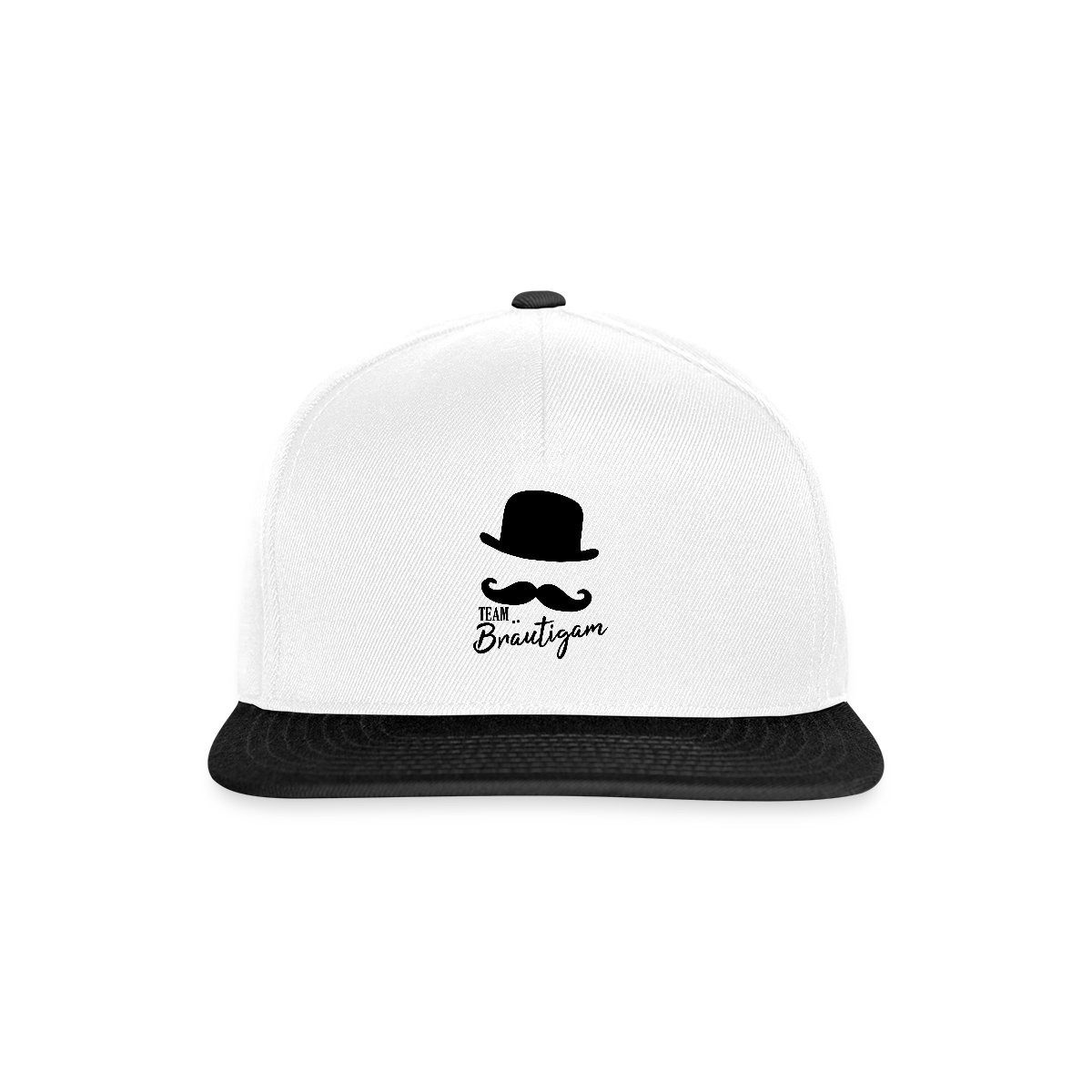 Spreadshirt Snapback Cap Team Bräutigam Jungesellenabschied Snapback Cap (1-St)