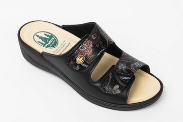 Franken-Schuhe Art. 250 Damen Pantolette (mit loser Einlage und STRETCH geeignet bei Hallux Valgus, Weite "K) Made in Germany