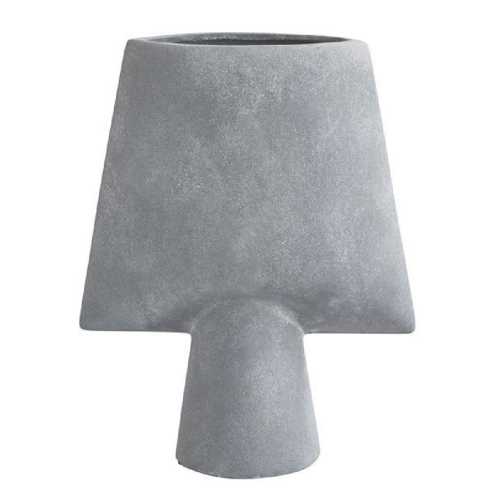 Dekovase Vase Sphere Mini Square Light Grey (25cm)