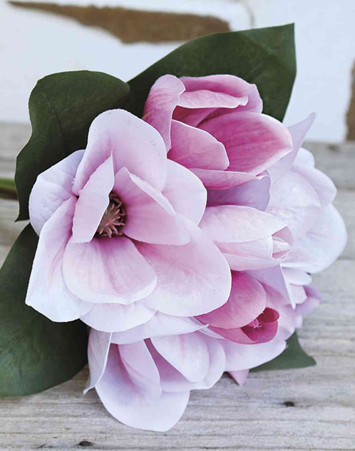 Kunstblumenstrauß Seidenblume Magnolie Kayle, rosa-pink, 30cm Magnolie, artplants, Höhe 30.0 cm