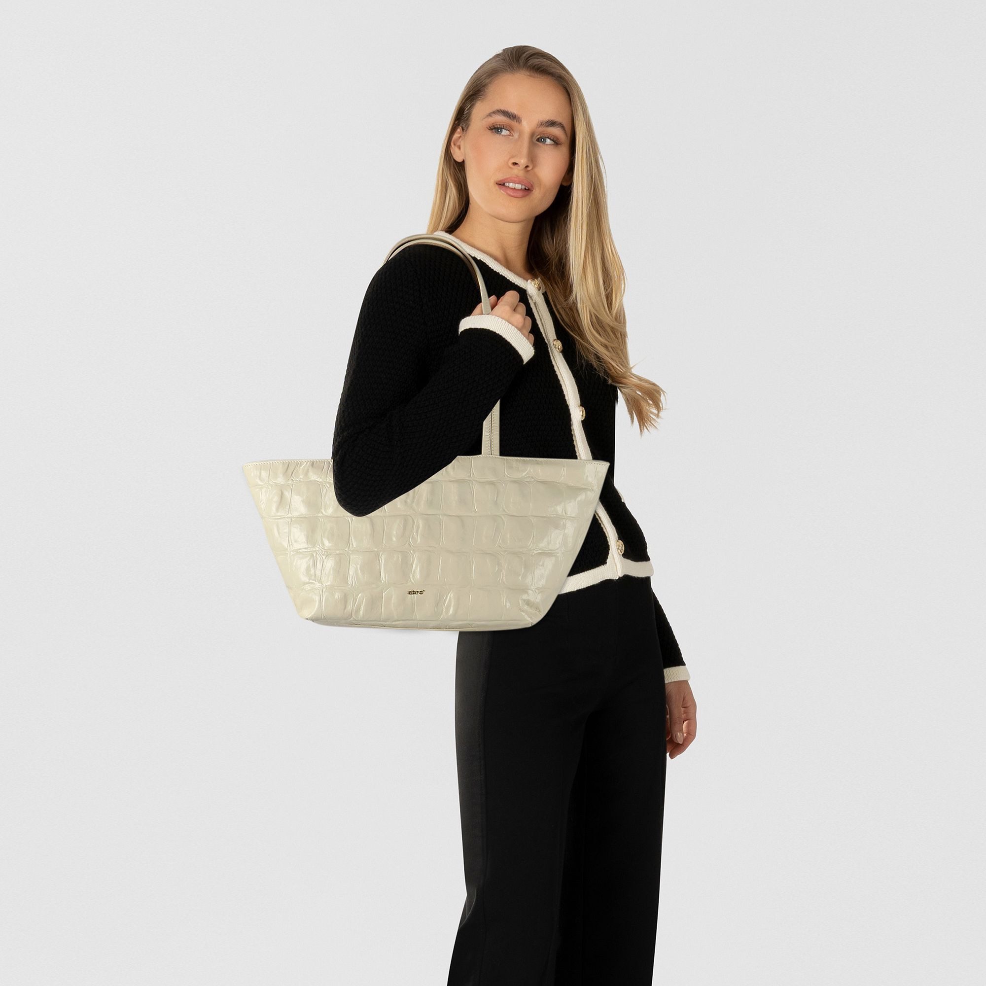 Abro Schultertasche Alba, Leder