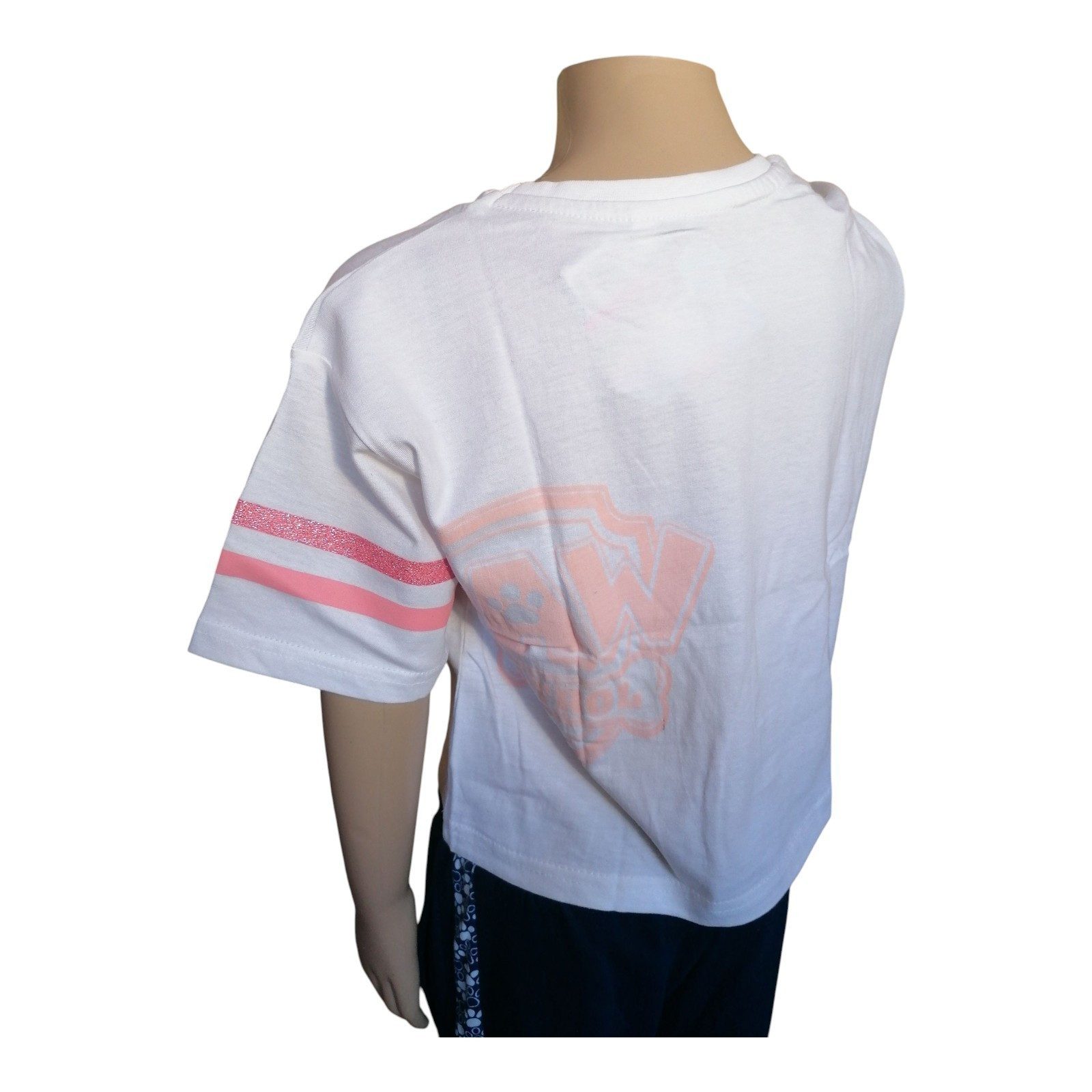 PAW PATROL T-Shirt Crop Top „Skye & Glitter - Skye“ – Bauchfrei