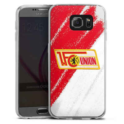 DeinDesign Handyhülle Offizielles Lizenzprodukt 1. FC Union Berlin Logo, Samsung Galaxy S6 Slim Case Silikon Hülle Ultra Dünn Schutzhülle