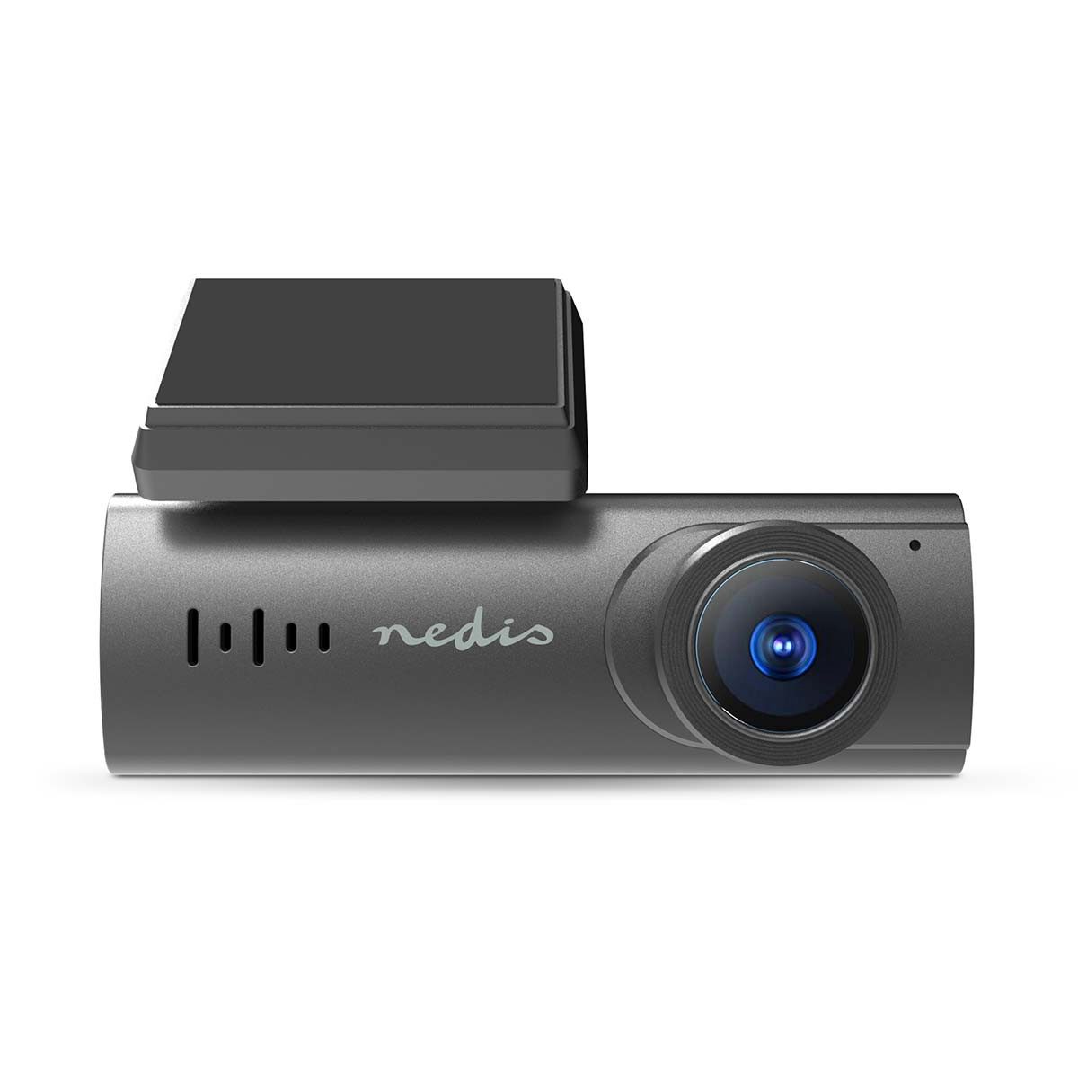 Nedis DCAM1024BK Dashcam (Wi-Fi, Full HD, 150° Weitwinkel, WLAN, Nachtsicht, mit Bewegungssensor)