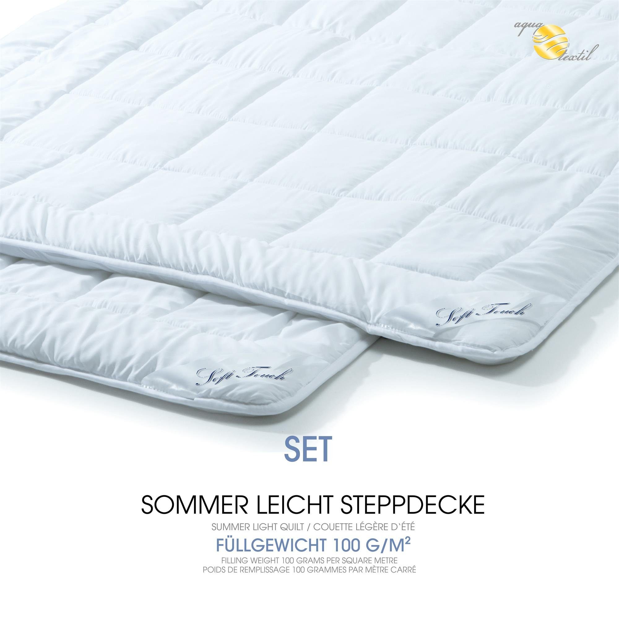 aqua-textil Bettdecke, Kopfkissen + Topper Soft günstig online kaufen