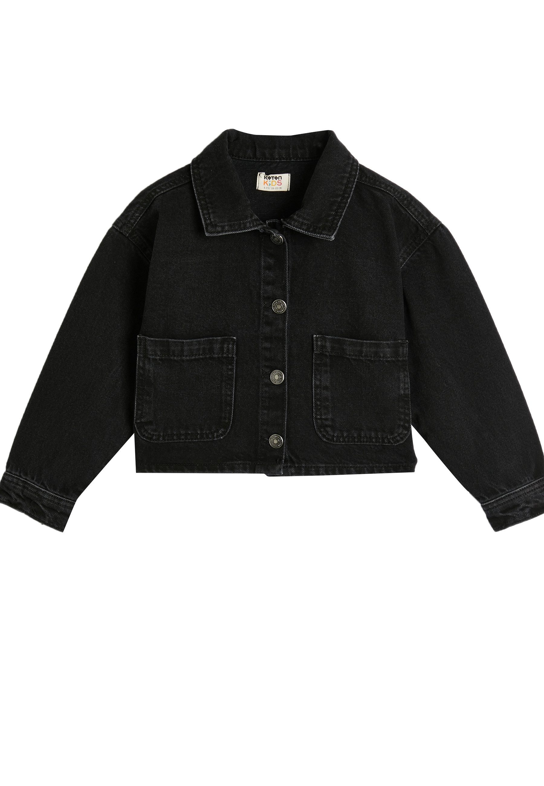 Koton Jeansblazer Denim Basic Jeansblazer