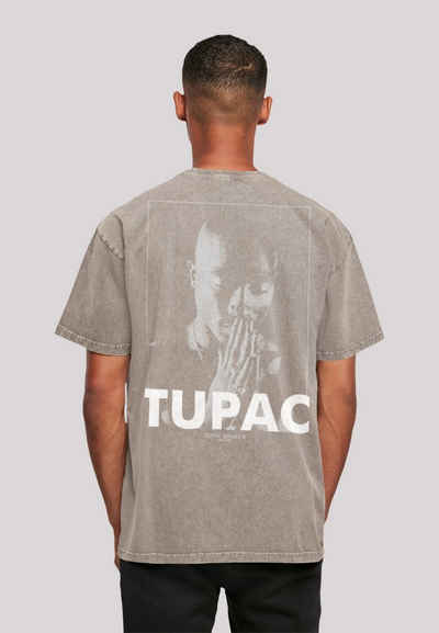 F4NT4STIC T-Shirt Tupac Shakur Praying Print