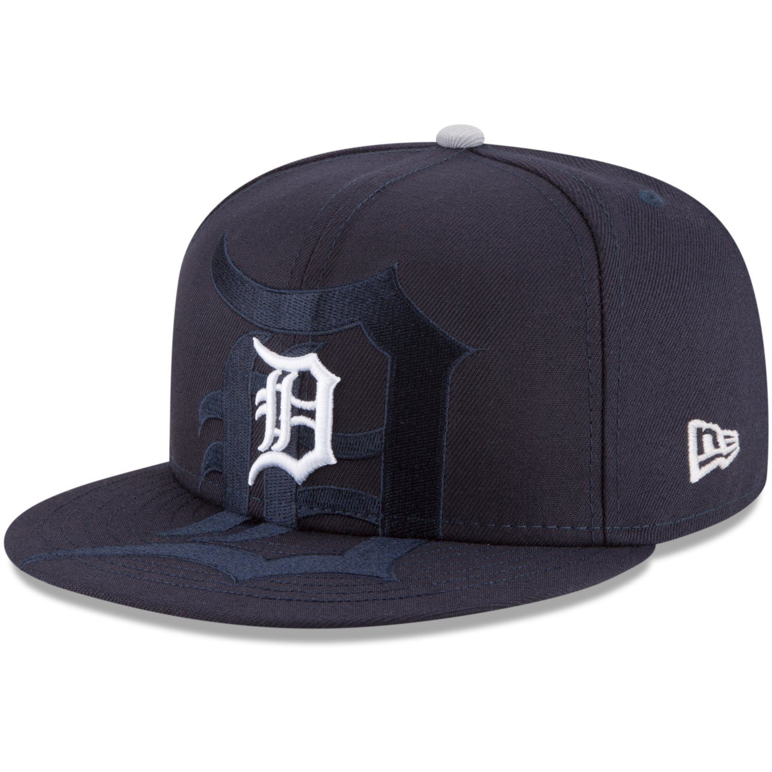 New Era Fitted Cap 59Fifty SPILL Logo MLB Teams Detroit Tigers