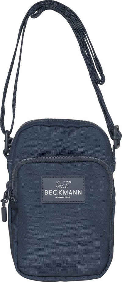 Beckmann Bauchtasche Umhängetasche Crossbodybag Sport Blue (1 Stück), Schultertasche, Handtasche