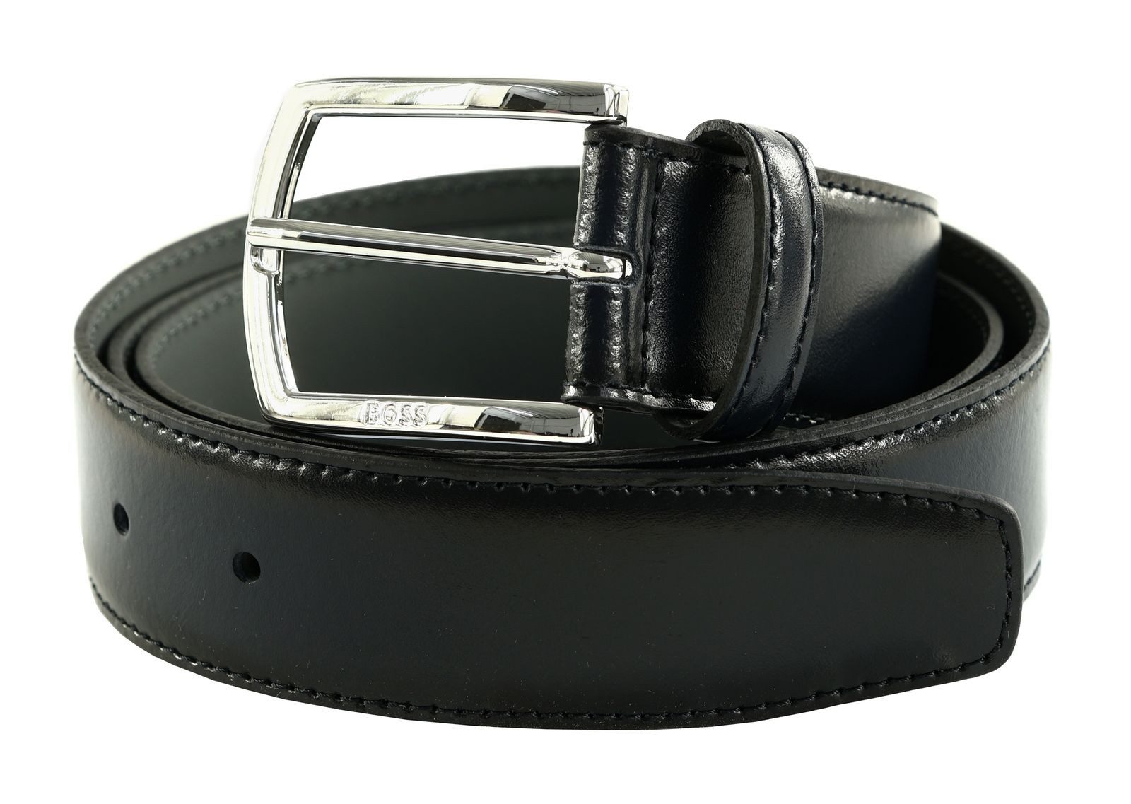 BOSS Ledergürtel Tx Sz35 Belt aus echtem Rindsleder