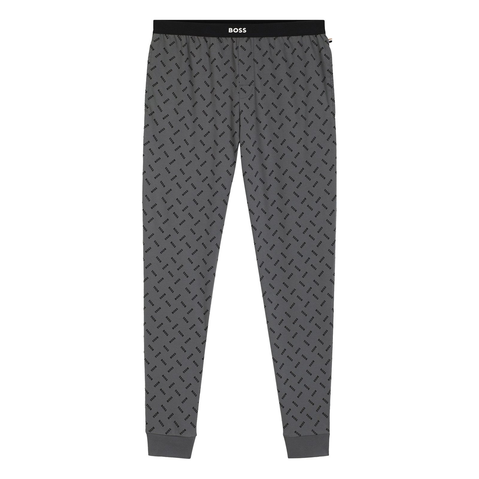 BOSS Pyjamahose Relax Pants kontrastfarbender Markenschriftzug auf dem Bund günstig online kaufen