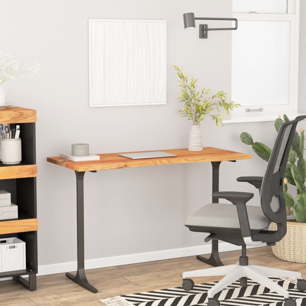 vidaXL Tischplatte Schreibtischplatte 120x60x2,5 cm Rechteckig Massivholz