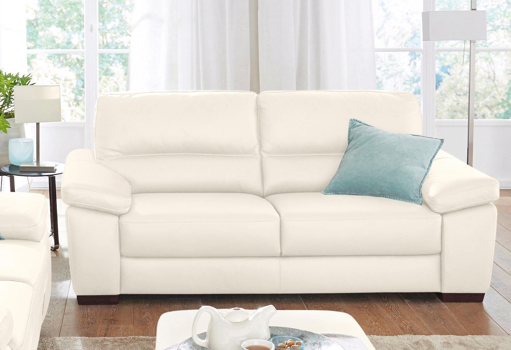 CALIA ITALIA 2-Sitzer Gaia, hochwertiges Ledersofa günstig online kaufen