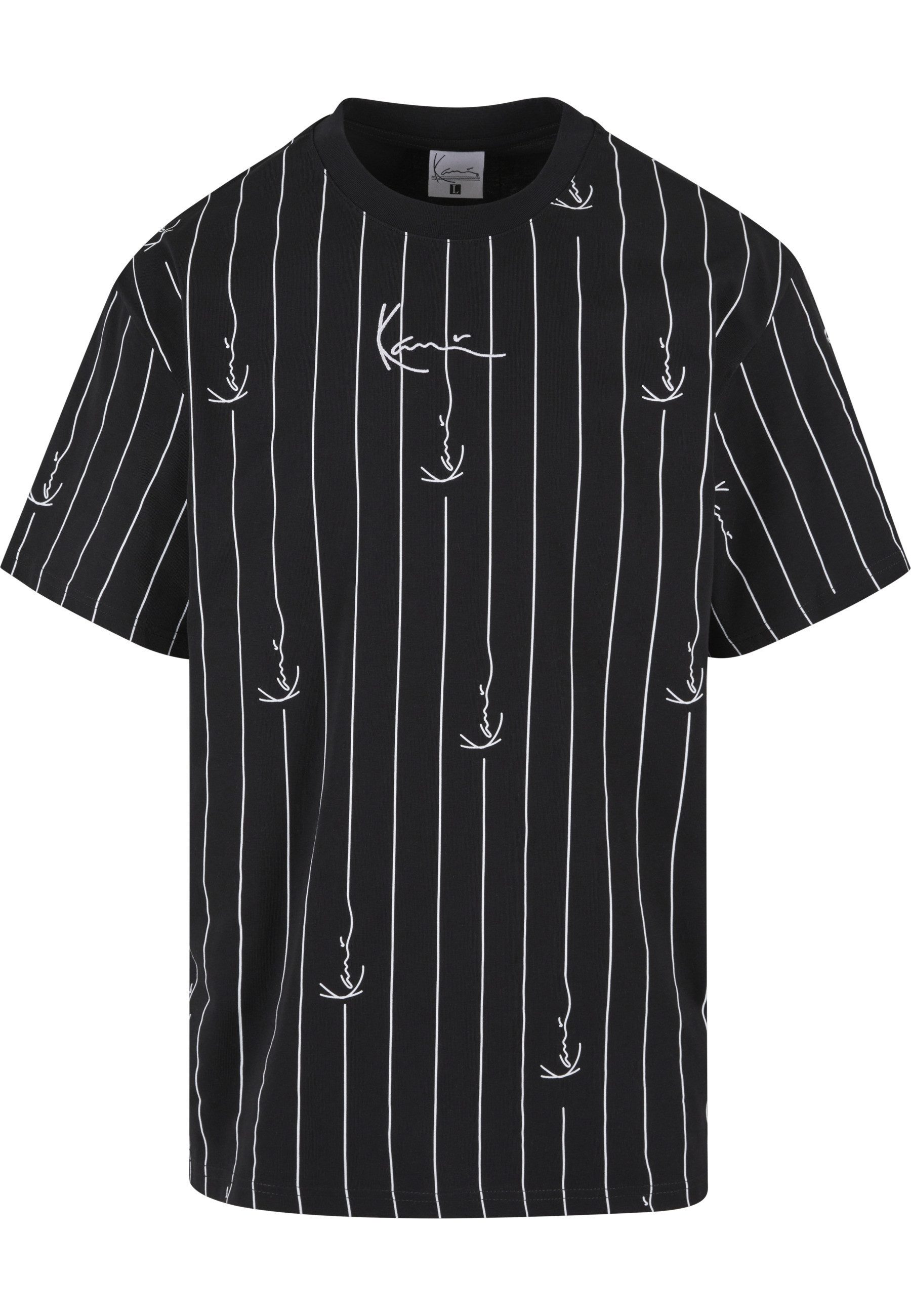 Karl Kani T-Shirt Karl Kani Small Signature Logo Prinstripe Tee (1-tlg)
