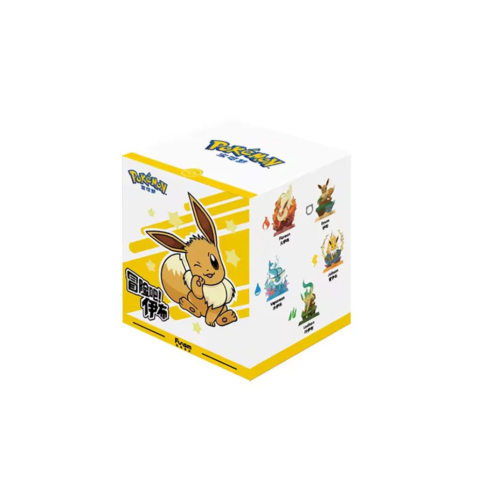 POKÉMON Sammelfigur Pokémon Funism Eeveelution Adventure Series 1 Blind Box Sammelfigur