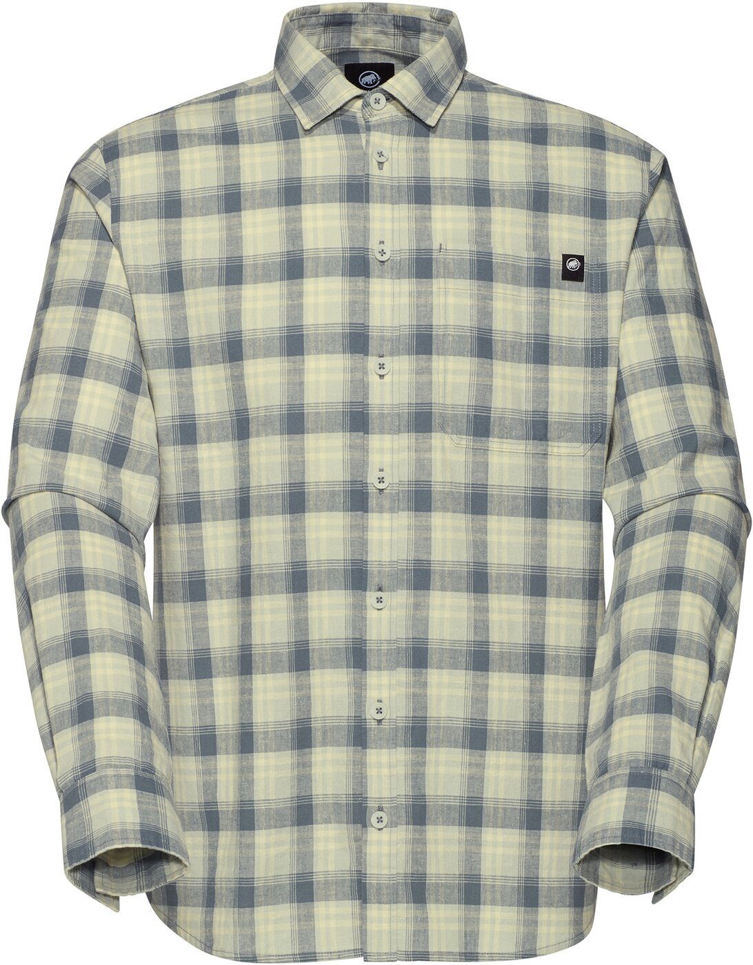 Mammut Langarmhemd Trovat Summer Longsleeve Shirt Men silver sage-alvatern