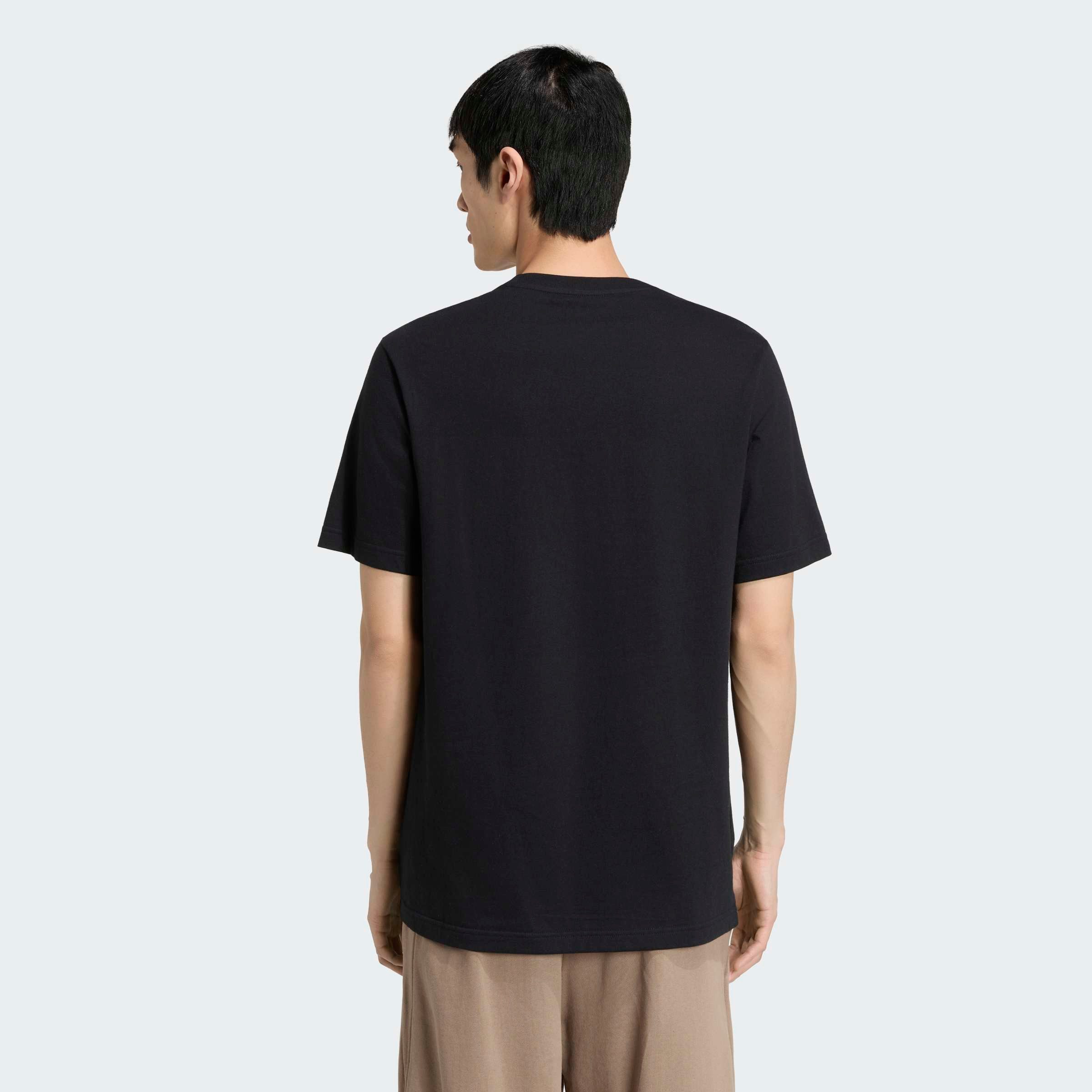 adidas Sportswear T-Shirt M CAMO LOGO T mit Rundhalsausschnitt, ohne Verschluss, aus Baumwolle, normale Länge