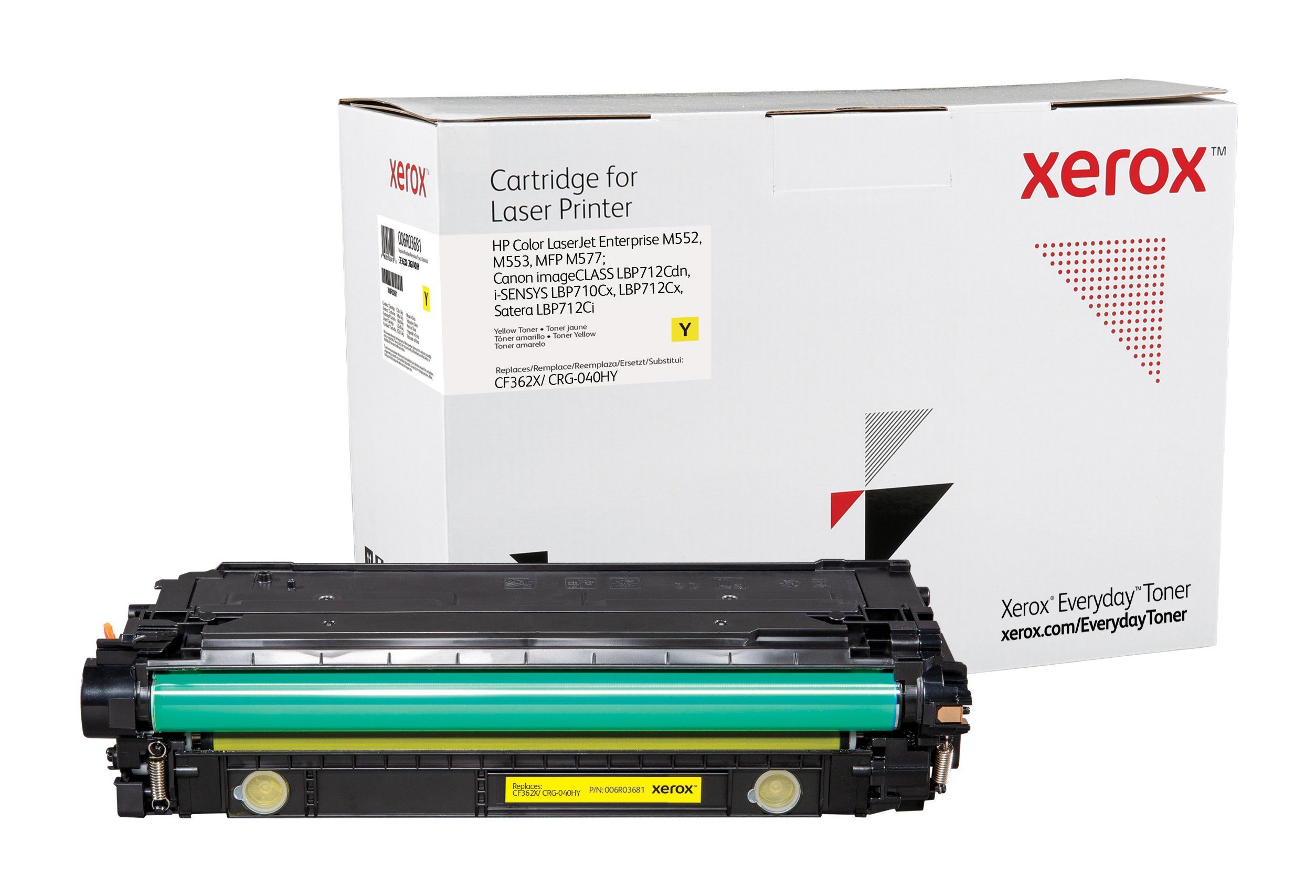 Xerox Tonerpatrone Everyday Gelb Toner kompatibel mit HP 508X (CF362X/ CRG-040HY)