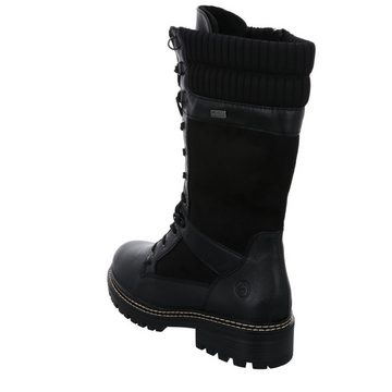 Rieker Boots Winter Freizeit Leder-/Textilkombination uni Snowboots Leder-/Textilkombination