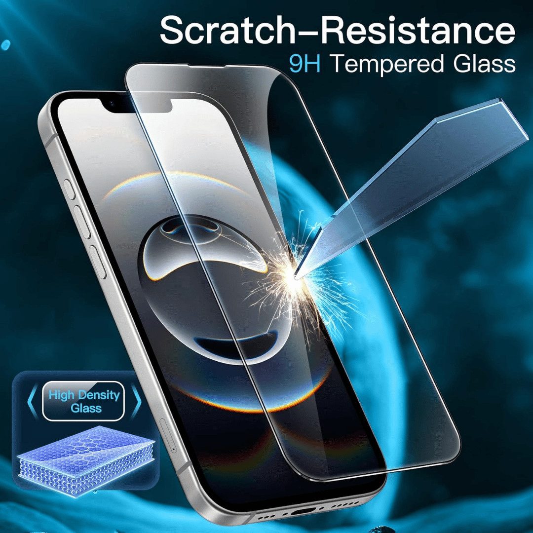 SmartUP Handyhülle + 2X Schutzglas für iPhone 17e Display Panzerglas Panzerfolie Case 9H 6,1 Zoll, kompletter Rundumschutz, MagSafe-Technologie – Bild 4 von 5