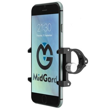 MidGard GUB Fahrrad Handyhalterung Fahrradhalterung für Scooter E-Bike Roller Smartphone-Halterung