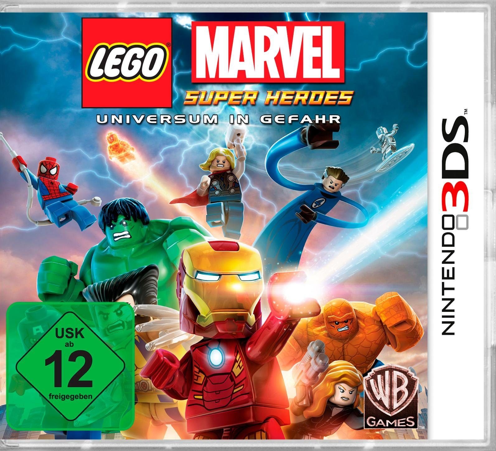 Warner Games Lego Super Nintendo 3DS, Heroes Software Marvel Pyramide