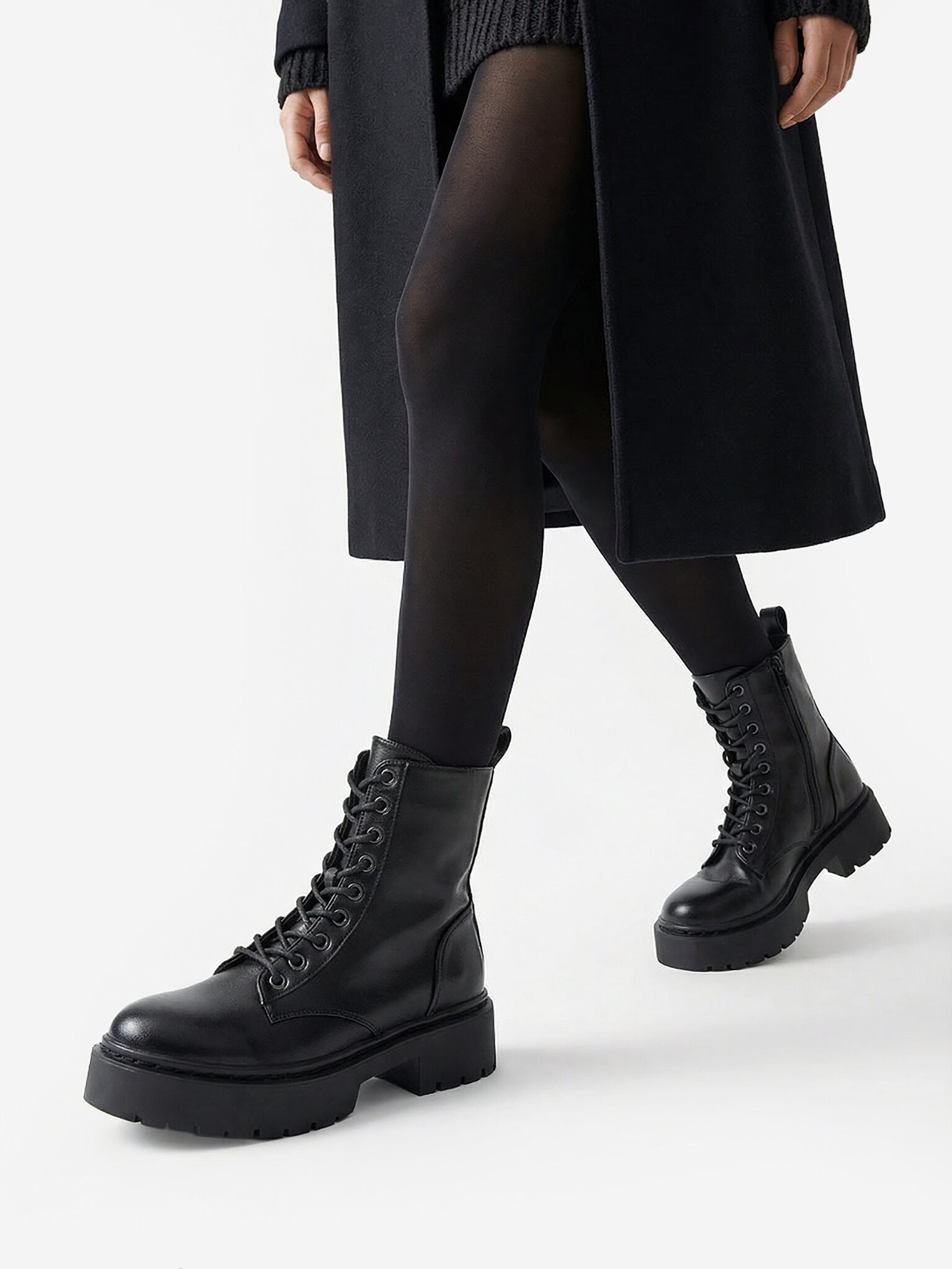 DeeZee Deezee Damenstiefel Schwarz HY2507-2A Stiefel