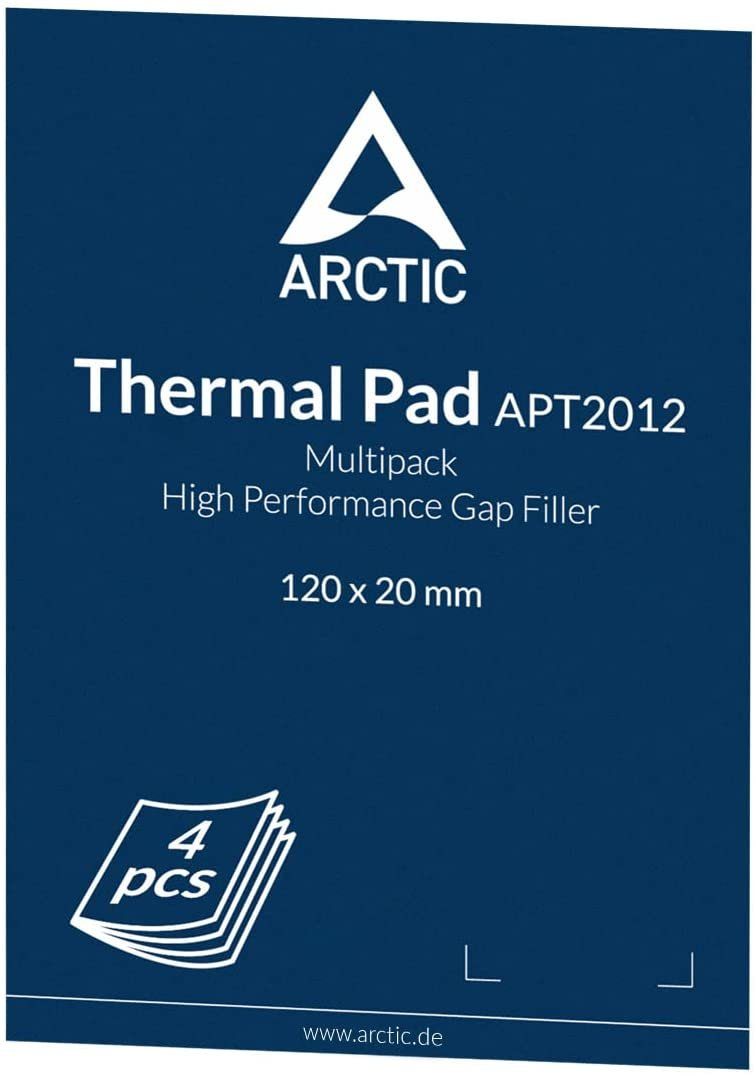 Arctic Wärmeleitpaste ARCTIC Thermal Pad Basic 120 x 20 x 1,0 mm (4 Stück)