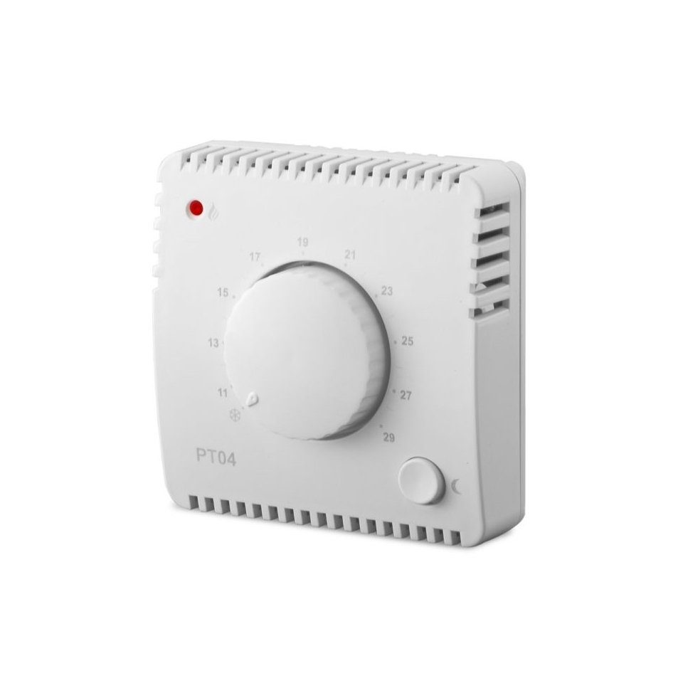 Raumthermostat Elektrobock PT04 Raumthermostat, weiß, 17,5 x 11 x 3,5cm