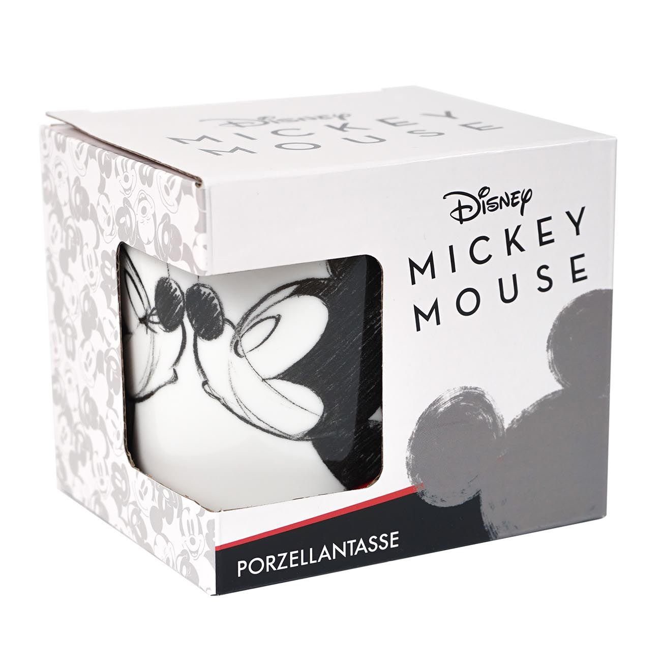 Sketch, Kiss Tasse Disney Minnie Porzellan Tasse & Mickey Disney