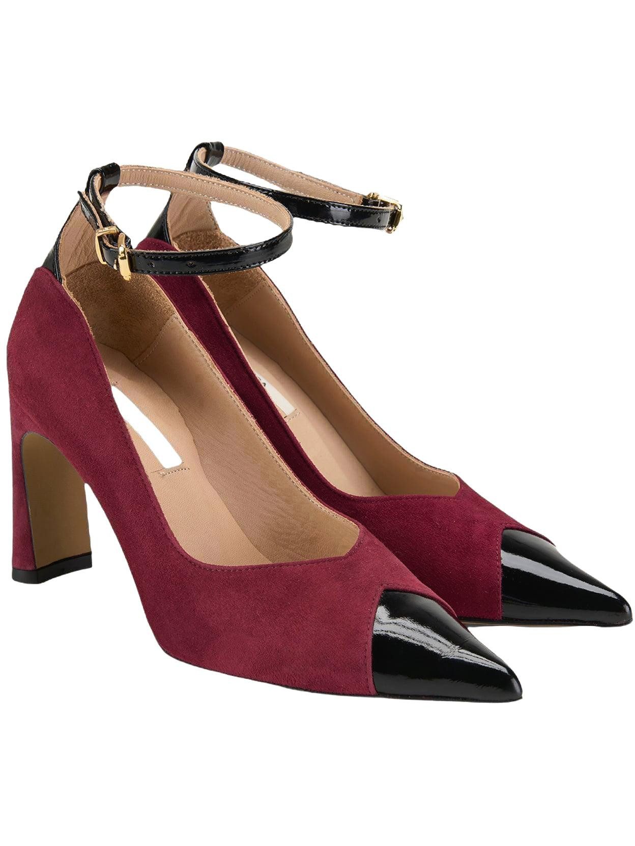 Damen-Pumps aus Wildleder im klassischen Stil – Kegelabsatz, atmungsa Pumps