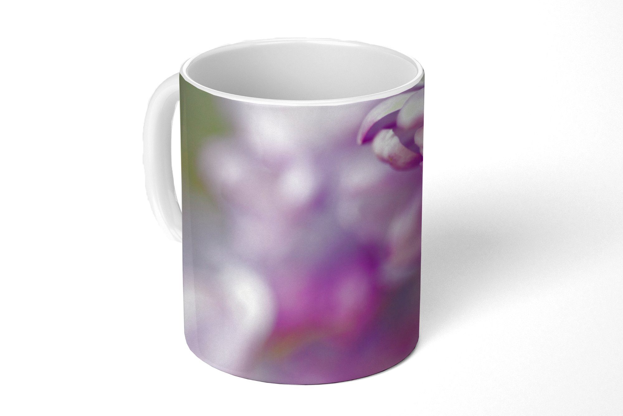 MuchoWow Teetasse, Tasse Teetasse, Keramik, eines Geschenk Nahaufnahme Becher, Lavendels, lila Kaffeetassen,