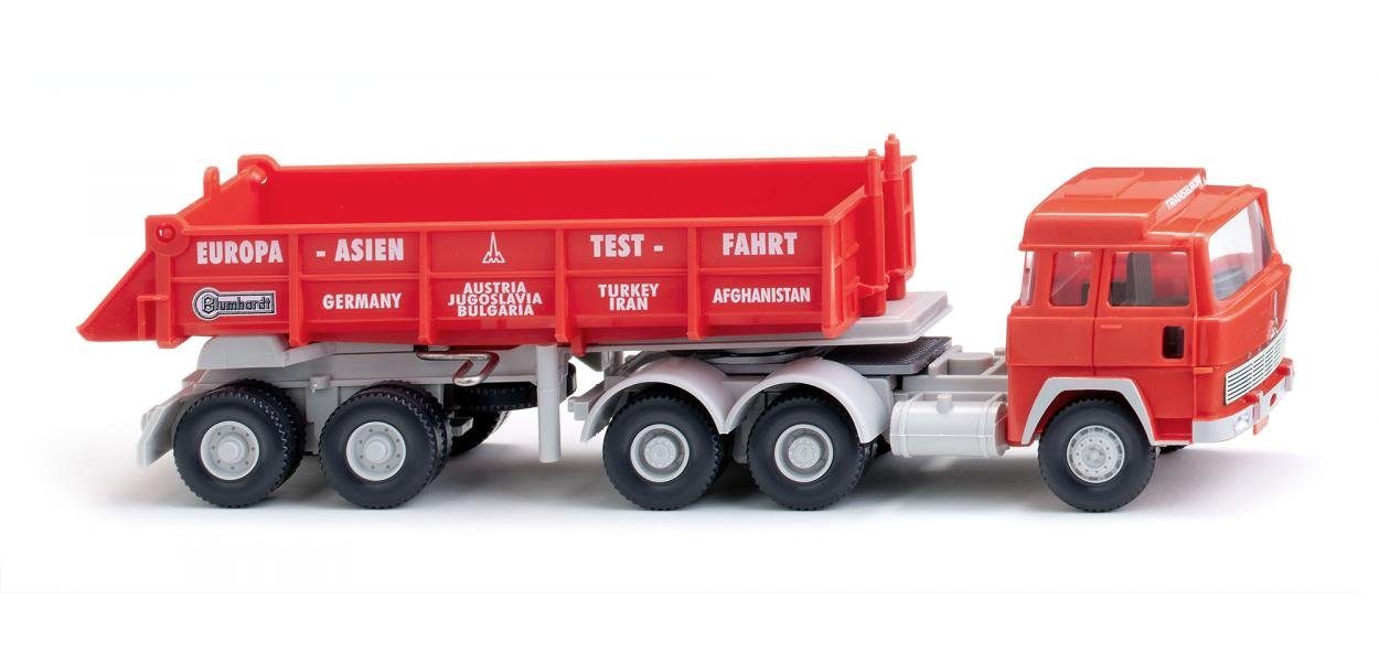 Modellauto Wiking H0 1:87 67708 Hinterkippersattelzug