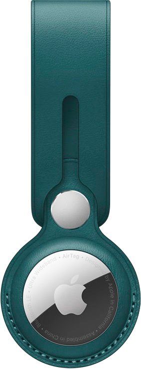[Kann garantiert werden] Apple Schlüsselanhänger Green Forest Loop Leather AirTag